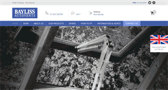 Desktop Screenshot of baylissautovents.co.uk
